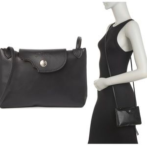 Longchamp Sac Sport Traveler’s Leather Crossbody bag